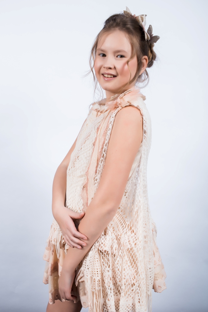 Лана Болдыш - аккредитованная модель Международной детской недели моды